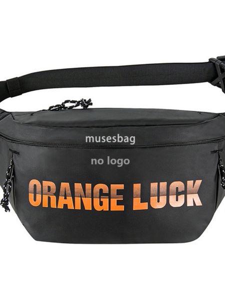 Fashion brand men's crossbody bag senior sense all-in-one shoulder bag multi-functional sports outdoor function wind oblique shoulder bag