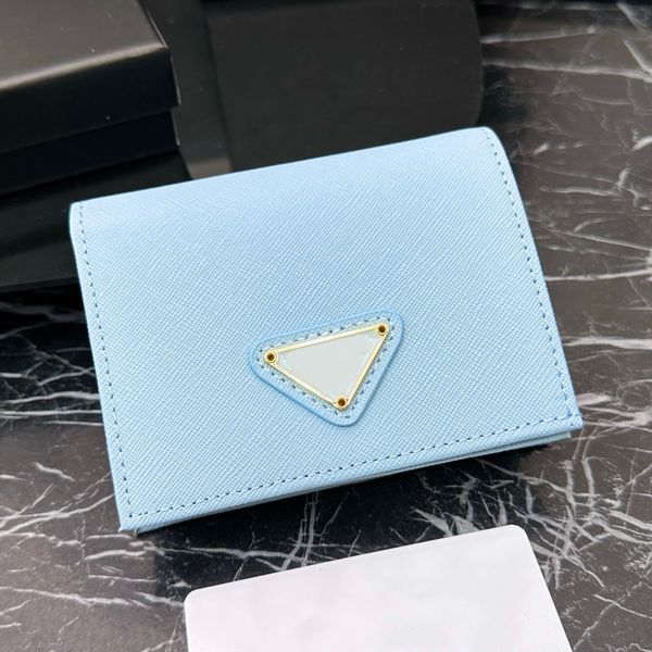 Designer Wallets For Women Card Holder Zipper Poucht Slot Pocket Interior Compartment High Quality Leather Short Cardholder Wallet Designer Woman Coin Purse