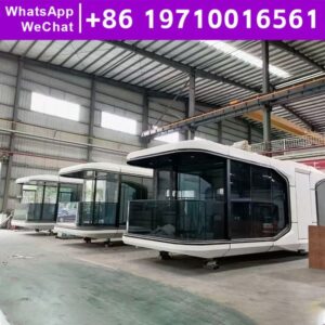 Customize Design Expandable Prefabricated Houses Housing Modules Space Capsule Home Movable House Factory Price Hot Sale Modular
