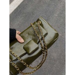 Small niche design armpit for women new autumn and winter high-end fashion chain shoulder crossbody bag