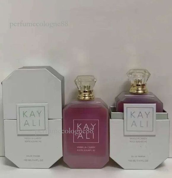 2025 Kayali Perfume 100ml Vanilla 28 Eau De Parfum Men Woman Fragrance 3.4oz Long Lasting Smell Designer Brand EDP Man Women Neutral Cologne Spray Body perfume
