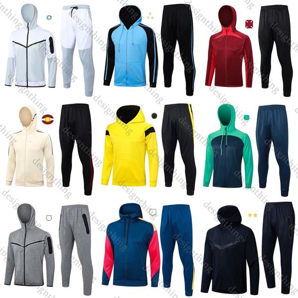 Mens Tracksuit Set Hoodie and Sweatpants Two Piece Sportswear Suit Designer Jogging Set Casual Streetwear Soccer Training Kit Tech Fleece Sweat Suit
