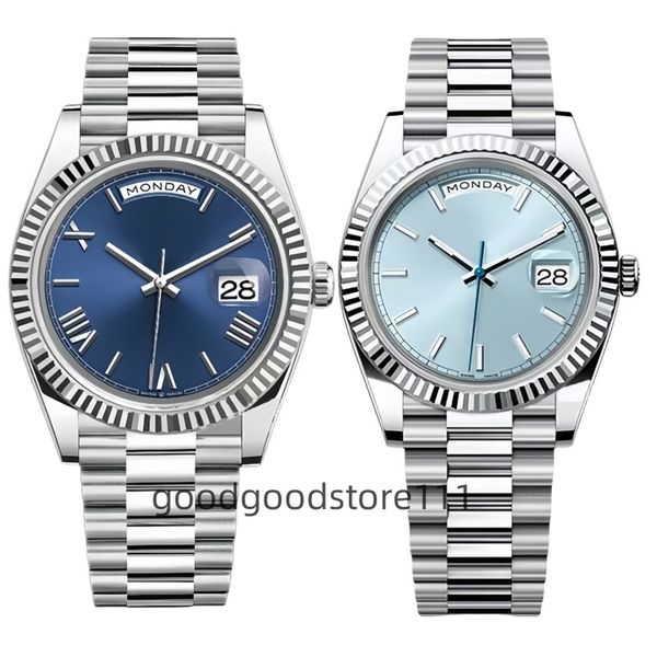 Watch for mens 41mm 36mm movement Watch Automatic Mechanical Mens Quartz Womens Bezel Stainless Steel Diamond Lady Waterproof Luminous