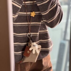 Designer keychain wallet Bag Charm Luxury mini bag purse of women Design makeup bag wallets card holder Bag Charm purses