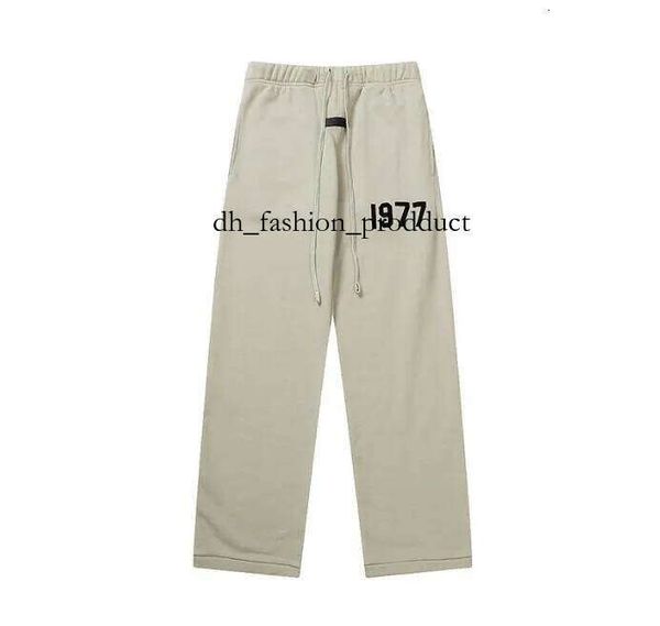 essentialass sweatpants designer streetwear mens womens pants classic 1977 letter print loose Drawstring oversize high street Joggers hip essentai trousers 02e