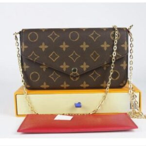 Luxury Genuine Leather Designer Bag 3pcs/set accessories women bags Crossbody Purse Messenger Handbags Flowers shoulder lady Leather wallet