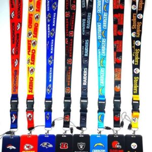 Rugby N Team F Football L Neck Strap Keychain Clothing designer Man Lanyard Credit Card Holders Keycord Key Holder DIY Hanging Rope Phone Accessories