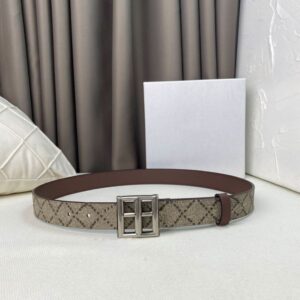 Designer Belt Fashion Cowskin Belts Classic Plaid Letters Design for Man Woman 9 Color Optional Width 3.0cm With BOX