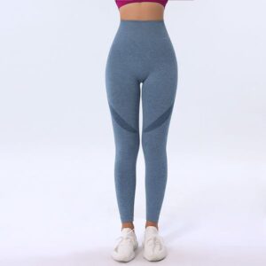 Fashionable Smiling Face Hip Lifting Yoga Pants, High Waist and Abdominal Compression Sports and Leisure leggings