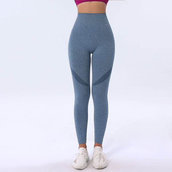 Fashionable Smiling Face Hip Lifting Yoga Pants, High Waist and Abdominal Compression Sports and Leisure leggings