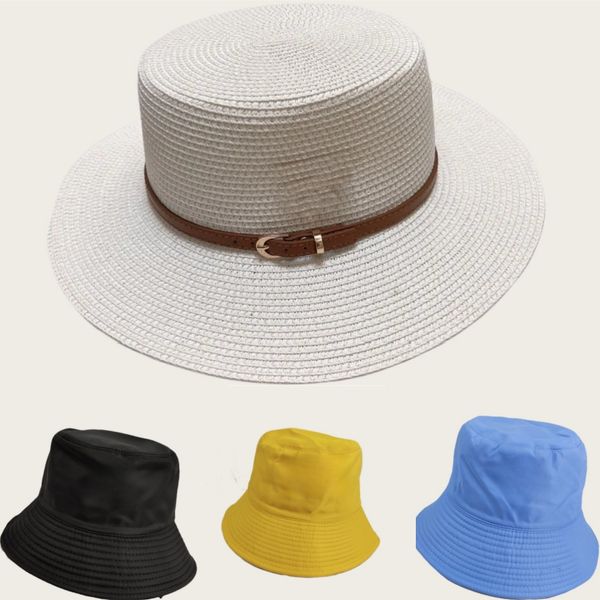 beach hat bucket hat designer cap hats for men designer caps casquette chapeau cappello casual plain man woman unisex fall summer blending solid outdoor luxury hat