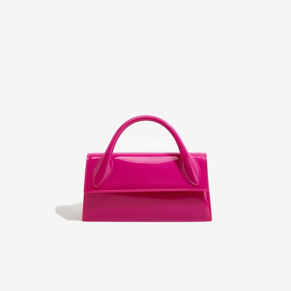 Niche Design Fashion PVC Handheld Jelly Bag New Outdoor Crossbody Bag Women Versatile Single Shoulder Bag Small Square Bag