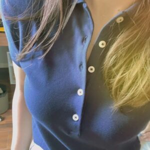 Women T Shirt Pony Embroidered Tee Slim Fit Asian Size Soft Cotton Material Short Sleeve Designer Look for Sweet Everyday Style