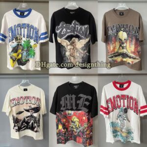 mixed emotions shirt men t shirt web Shirt Summer Woman Tees Loose Hip Hop Gothic Graphic Print Oversized Tshirt Punk Sleeved Streetwear
