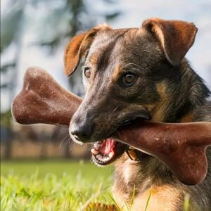 Natural Dog Chew Toy Bone Molar Stick Bite Resistant Puppy Teething Toys Indestructible Small Medium Large Snack Food Pet Toy