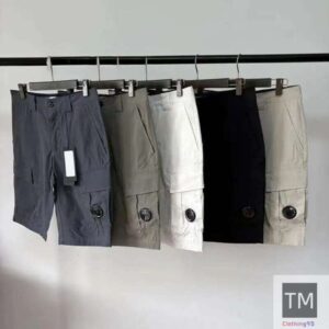 Mens Designer cpfm Pocket With Lens Elastic Cotton Pants Fashion Outdoor Casual Workwear Fit Men Cargo stone Shorts high quality cd9