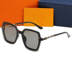 Womens Sunglasses Designer Sunglasses Thin Metal Frame Luxury Eyeglasses Oversized Sunglass Goggle Adumbral Fashion Polarized Glasses