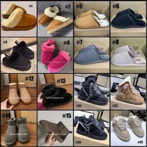 Fashion Snow Boots Thick Soled Thermal Slippers for Women or Men Styles Winter Women's Warm Slippers