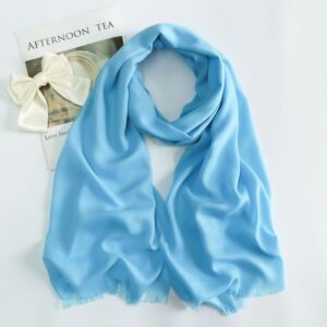 10798 New double-sided macaron scarf