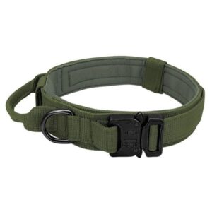 Designer Pet Dog Collar Leash Set Nylon Material Durable Dog Collar Reflective Leash Pet Tactical Training