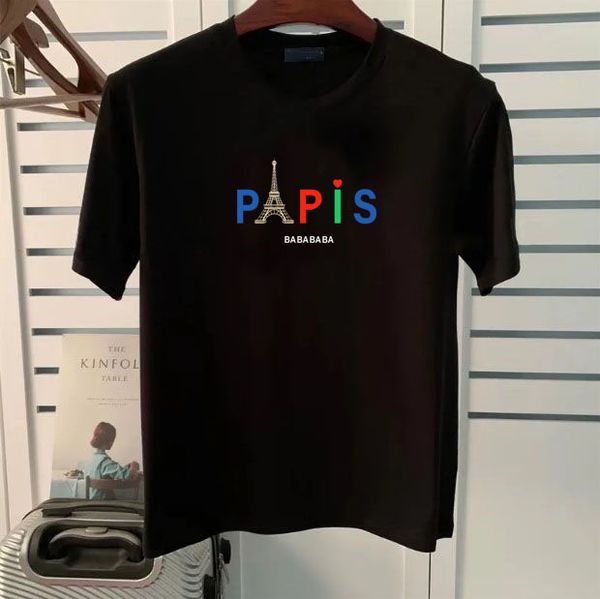 Designer Fashion Retro Men's T-Shirt Women's T-Shirt Designer Men's Casual Short-Sleeved Street Designer Top Couple Casual Short-Sleeved T-Shirt