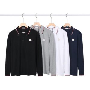 men polos spring and summer tops designer long sleeves shirts mens warm sweatershirt brand business style polo