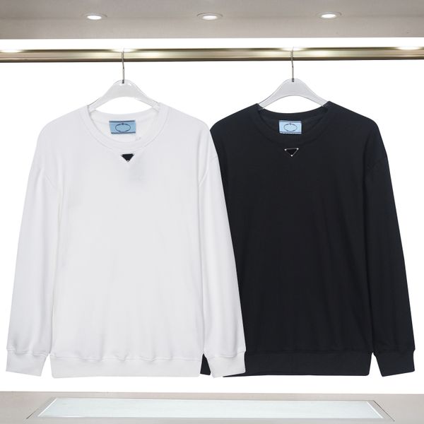 Casual Men Hoodies Designer Pullover High Street Pullover O-Neck Sweatshirts Lovers Simple Streetwear