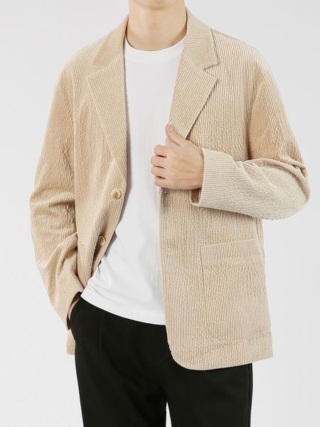 H555 men's loose casual jacket tops business suit