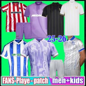 Size S-4XL Sheffields 25 26 Soccer Jerseys Third home away 2025 BREWSTER MOORE Uniteds Football Shirt Uniforms Men Kids Kits Wednesdays