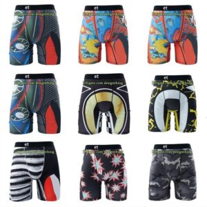 Men Designer Swimming Shorts Printed Cartoon Pattern Boxer Trunks Quick Dry S-3XL High Elastic Beach Sports Pants