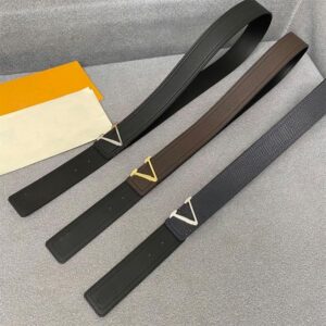 Designer Belt Fashion Casual Genuine Leather Belts Classic Needle Buckle 3 Options with Box