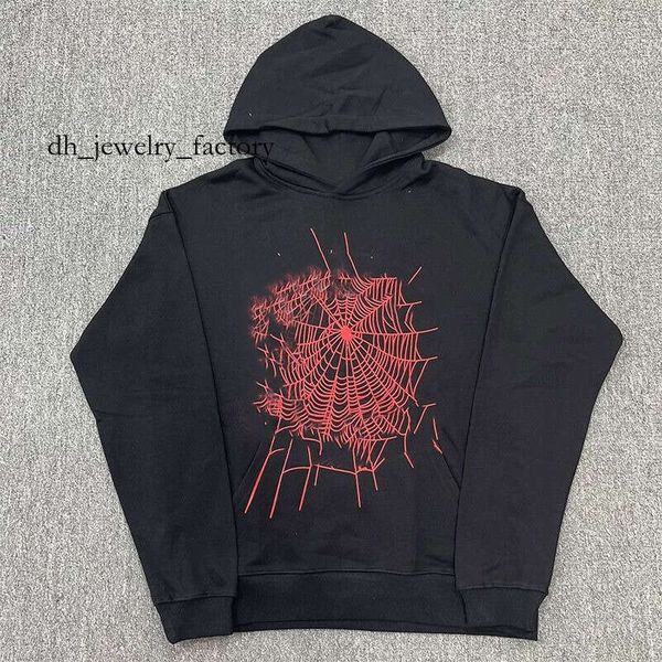 Spider Hoodie Graffiti Set Young Thug Mens and Womens - Mans Sportswear Foam Street Vintage Pink Sweatshirts Y2k Pullovers Pants Black Hoody tracksuits brands b17