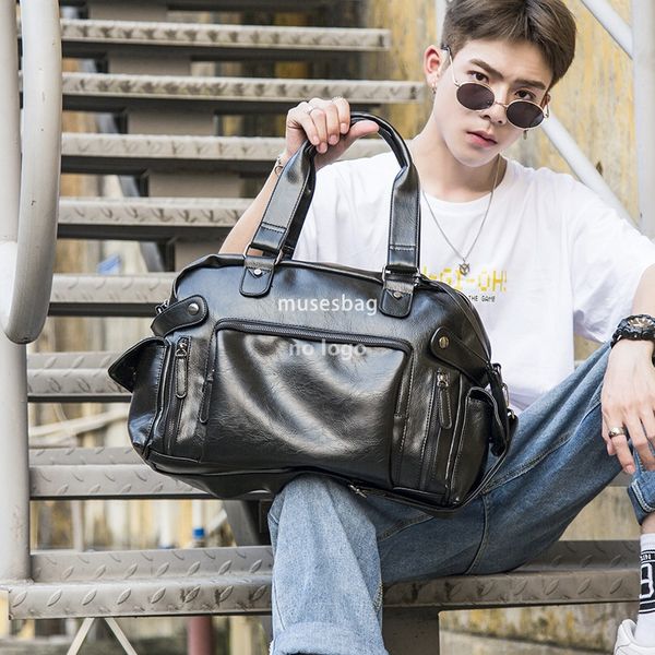 New classic men's handbag Casual crossbody shoulder bag Korean version fashion travel bag trend men's bag