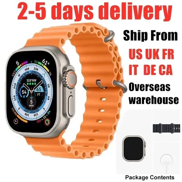 2025 Smart S10 Straps For Apple watch iWatch Ultra 2 Series 10 46mm Men Women Watch Bluetooth Call Bracelet Wristband Wireless Charging Fiess Tracker