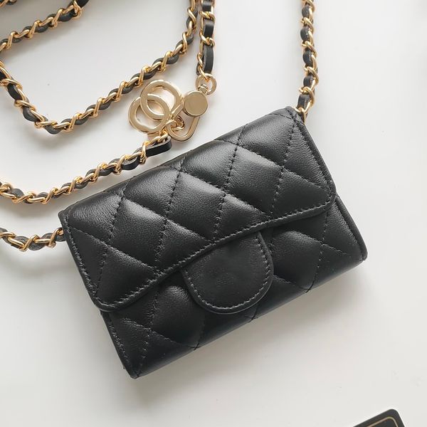 Designer Crossbody Designer Wallet Coin Pouch Fashion Designer Bag Handbag High Quality Caviar Cowhide Flap Bag Luxury Purses With Chain Cross Body Bag Womens Purse