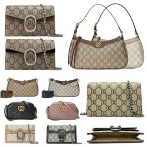 Designer bag genuine leather women Shoulder Bags Printed metal buckle lines bag shaped handle Multiple colors for summer travel bag Luxury Bag