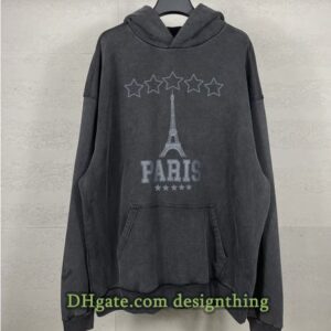 Men Hoodie Letter Printed Sweatshirt Oversized Cartoon Pattern Sweatshirt Sporty Sweatshirt Vintage Casual Loose Fit Unisex Couple Plus Size