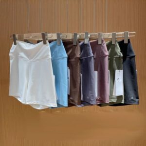 womens pants yoga pants active Pants Summer high waist yoga short pants