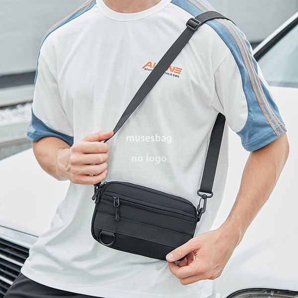 Crossbody bag Men's fashion brand casual all-in-one simple street fashion trend solid color small shoulder bag for women messenger bag