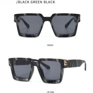 designer sunglassesColorful tortoiseshell panel gradient sunglasses large frame sunglasses polarized sunglasses for men&woman