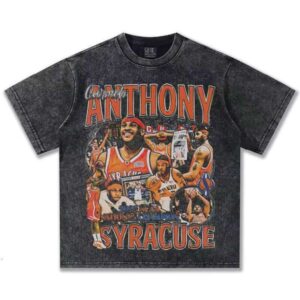 Spring Summer New Anthony Heavy American Direct Injection Oversized 100% Cotton Casual Unisex T-Shirt