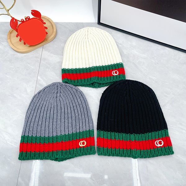 Designer Fashion Brimless Hat Mens And Women Hats Winter Hat Spring Outdoor Warm Knitted Beanies Retro Classic Knitted Hat