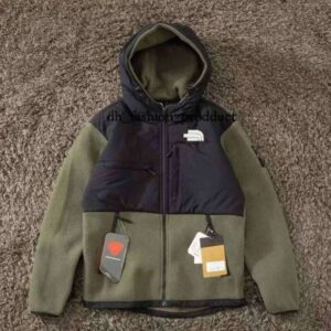 Men The Norrh Polar Jacket Designer Fleece the Hooded Jacket Leisure Thickened Collar Cotton Cardigan Fashion Outdoor Sport Windbreaker Warm Coat Top 2c8