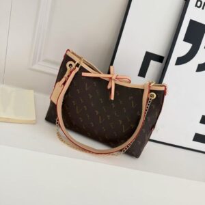 Women s Designers Bags chain Crossbody Casual sacoche High Quality Old Flower Leather Handbags Womens Tote Purses Shoulder Shopping Bag Wallets
