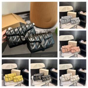 Designer Bag Shoulder Bag With Detachable Metal Chain Classic And Versatile Women's Handbag With Metal Buckle