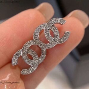 Stud earrings studs Diamond Woman mini Silver Plated Designer Double Letter Crystal Rhinestone Earring Jewelry Wholesale earings for women b1a