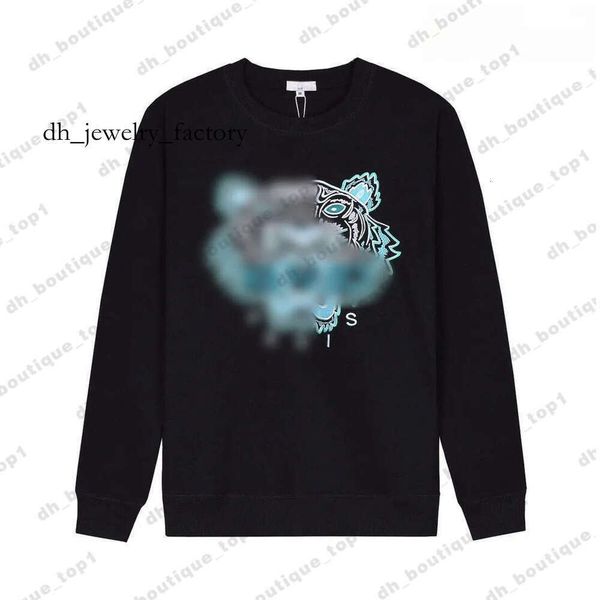 kenzk hoodie Men's Hoodies Sweatshirts Pull Pullover Sweatshirt Pulli Felpa Shirt Jumper Felpe Man Sweat For Woman Tiger Head Embroidered Hoodie d97