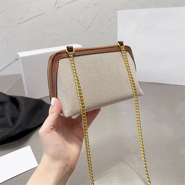 2025 Mini Crossbody Shell Bags designer bag cross body chain bag fashion cute purse lady single shoulder Zipper 10A