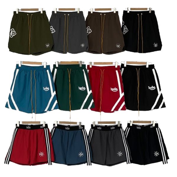 rrhudeshortyy mens designer shorts rhufee men short jorts mens designer swim shorts de bain pantaloncini uomo swimming basketball shorts pantalones cortos Shorts