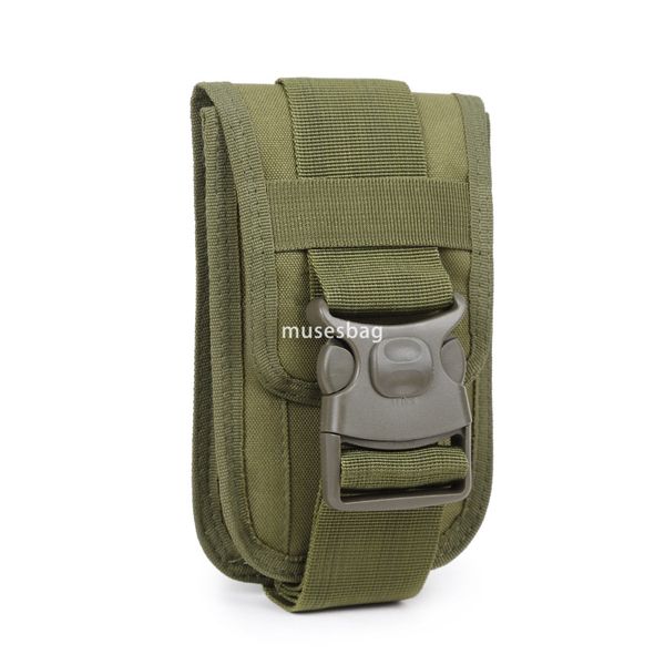 New mobile phone bag male horizontal cover belt bag mobile phone Fanny pack Male wear belt vertical tactical